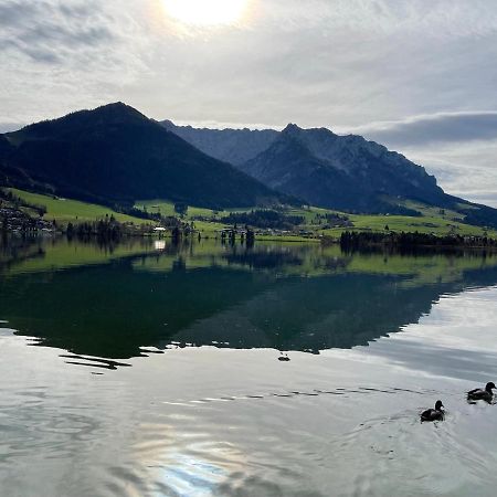 Ferienhaus Kaiserblick - Fewo2 Walchsee Extérieur photo
