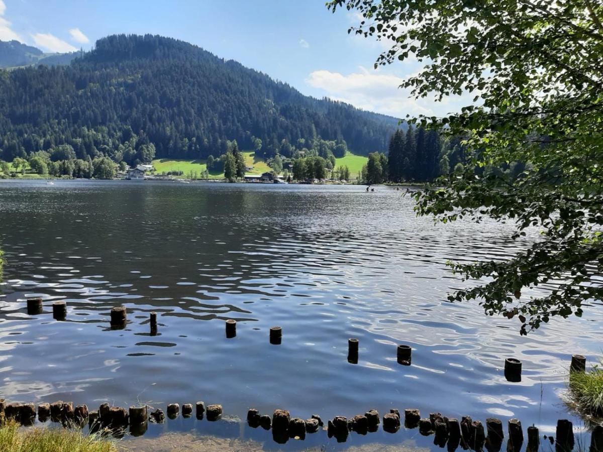 Ferienhaus Kaiserblick - Fewo2 Walchsee Extérieur photo